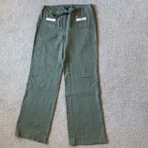 INC 100% Linen Pants